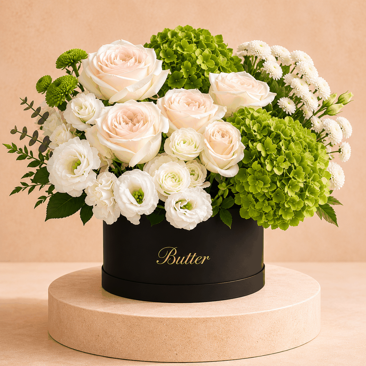 Butter Gold Dusted Roses