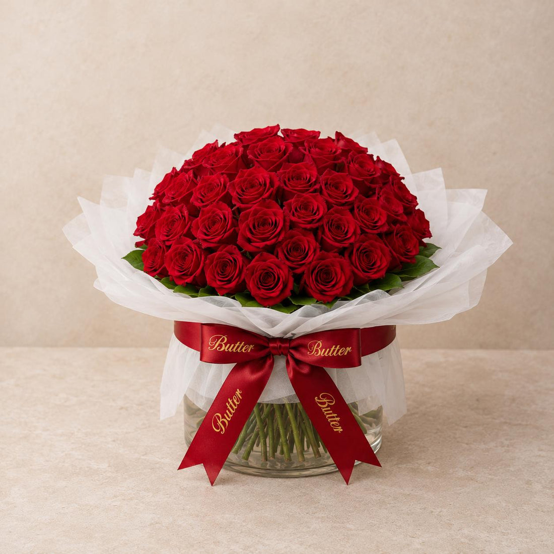 50 Red Roses