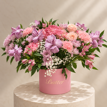 The pink edit