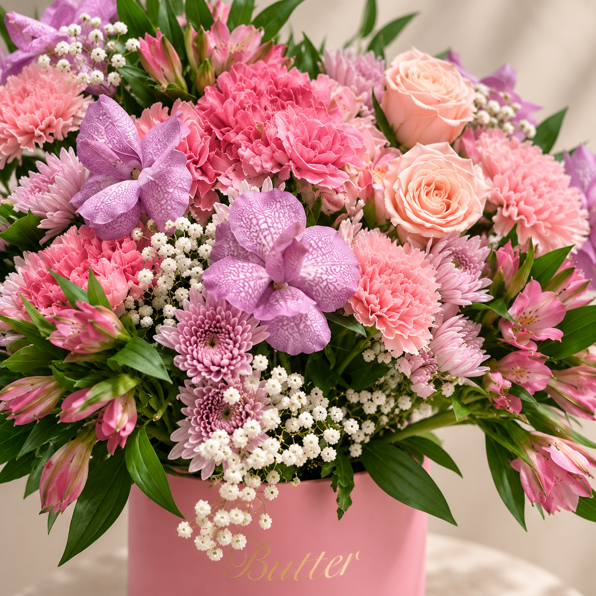 The pink edit
