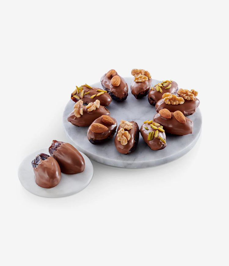 Godiva's Chocolate Dipped Dates, 18 PCS