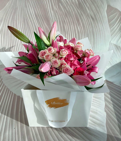 Butter Pink Floral Bouquet