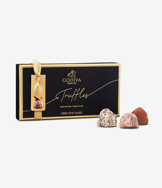 Godiva Truffles Gift Box, 8 PCS