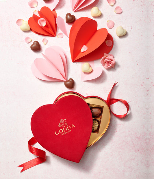 Godiva Red Heart Box