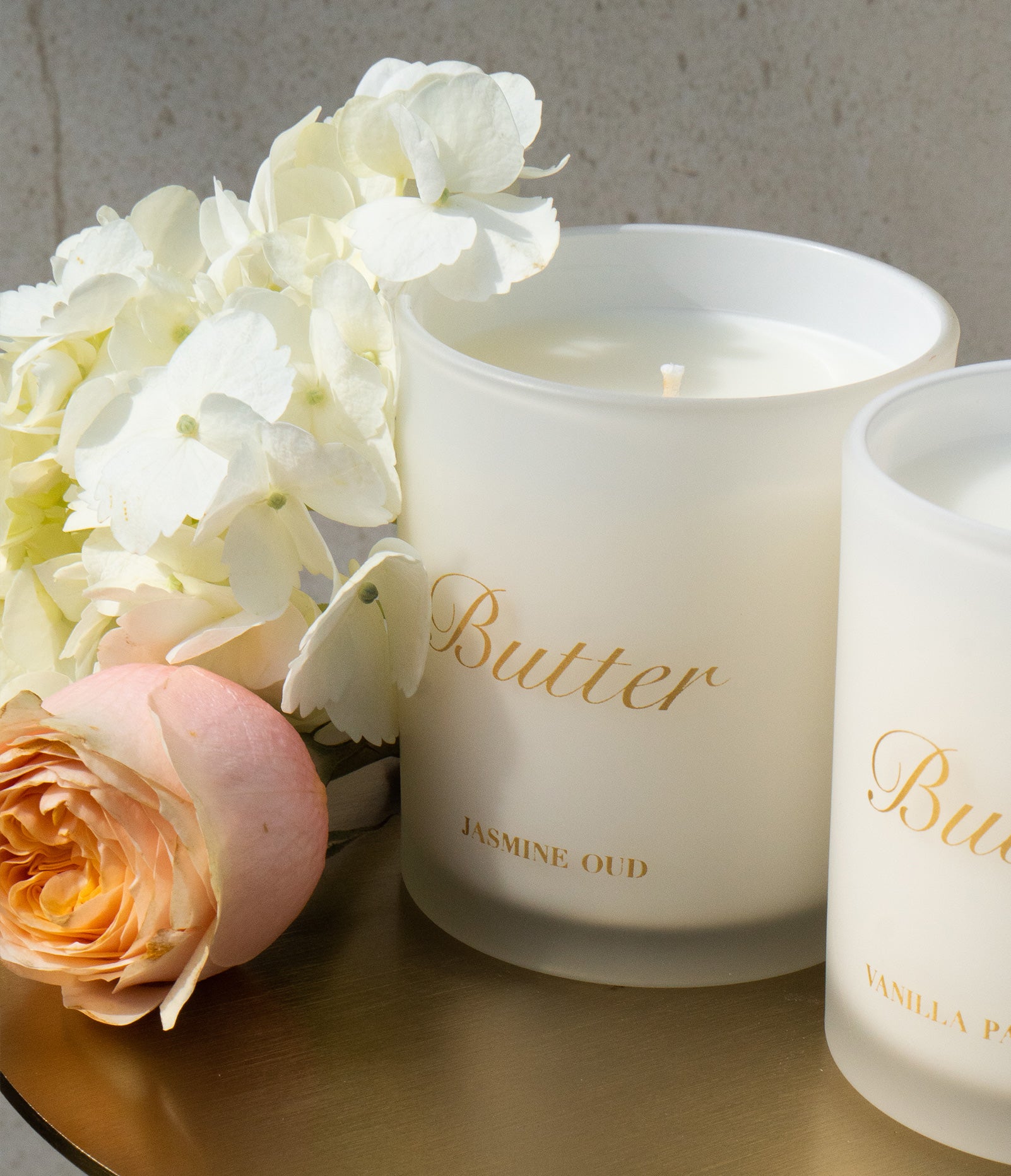 Jasmine Oud Candle Butter